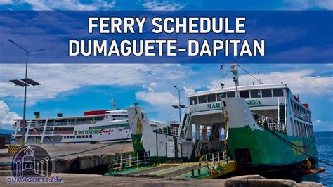Dapitan to Manila Ferry from ₱2,922 .